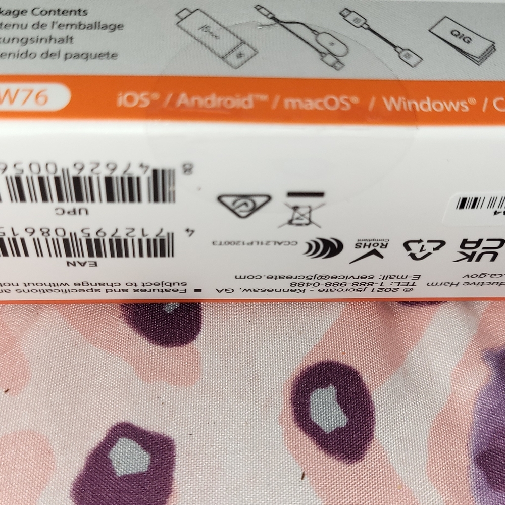 Screen Cast unopened